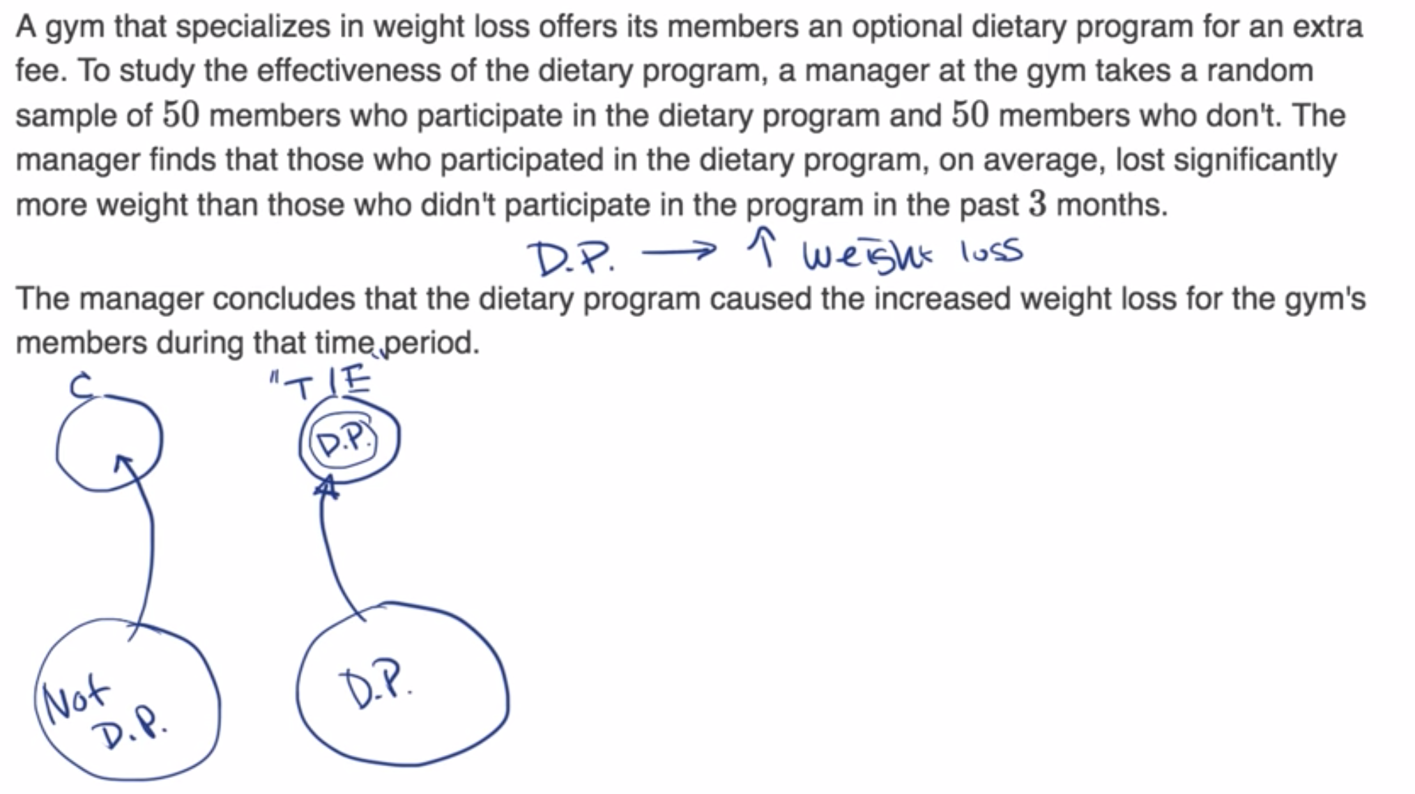 Can causality be established from this study fig 1